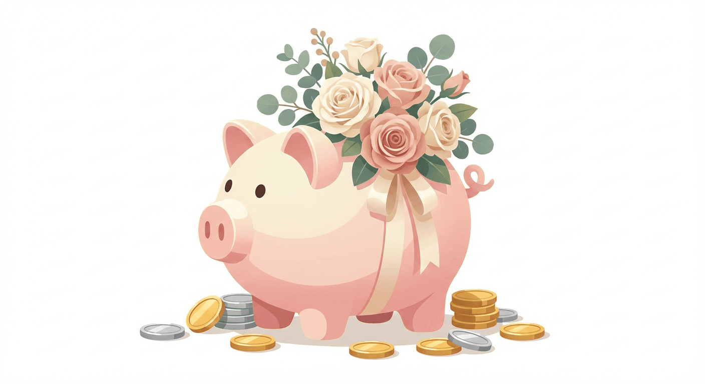 10 Tipps um bei der Hochzeit Geld zu sparen