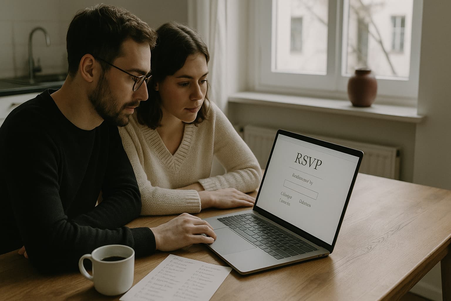 Online-RSVP für die Hochzeit: Welche Fragen wirklich nötig sind