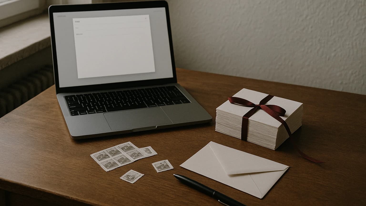 Save-the-Date per E-Mail, Karte oder hybrid? Die Entscheidung nach Gästeweg, Formalität und Budget