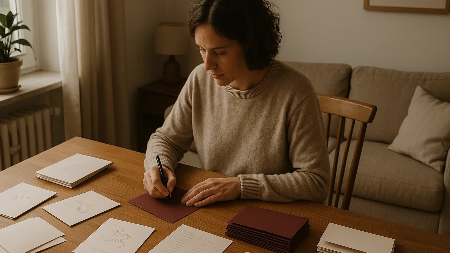 Kinder und Plus-Ones auf der Hochzeitseinladung eindeutig formulieren