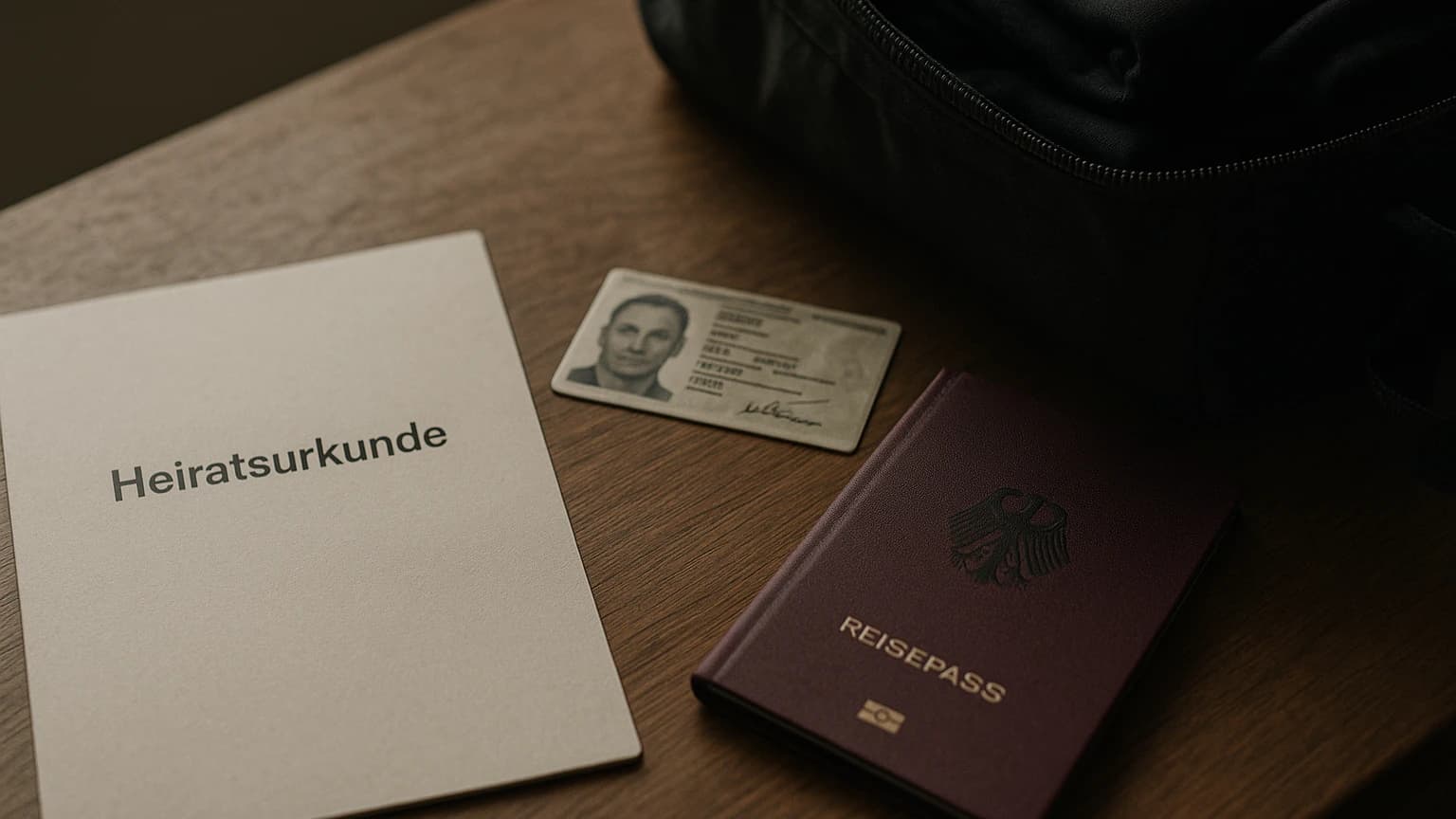 Namensänderung nach der Hochzeit: Die richtige Reihenfolge für Ausweis, Pass und Flitterwochen